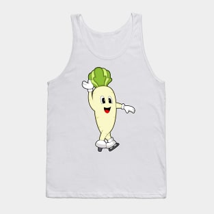 Radish Ice skating Ice skates Tank Top